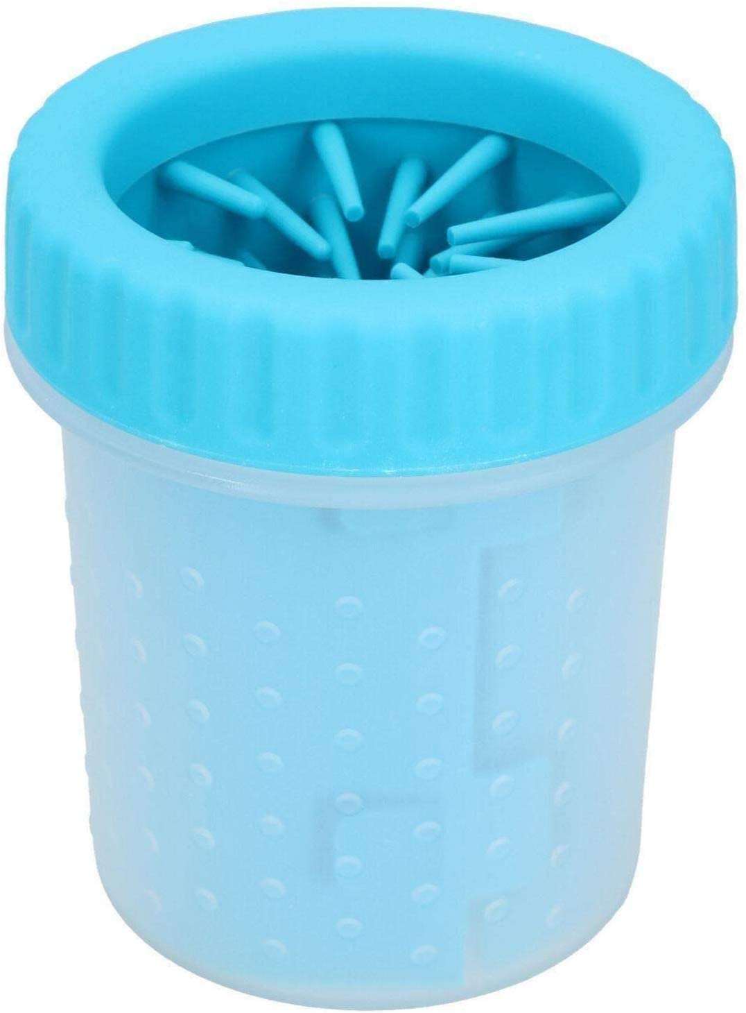 Smarty Pet Portable Dog Paw Cleaner And Washer Cup With Soft Silicone Bristles For Quickly Cleaning Pets Muddy Feet Color May Vary Small Pawzone